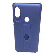 Capa De Silicone Motomo Con Anillo De Dedo Para Xiaomi Redmi Note 5 Pro Azul